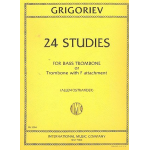 24 Studies : for bass trombone or - Boris Grigoriev