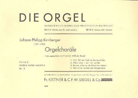 Orgelchoräle