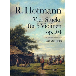 4 Stücke op.104 - für 3 Violinen - Richard Hofmann