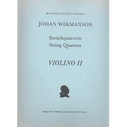 Streichquartette op.1,1-3 - Johannes Wikmanson