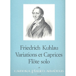 Variations et Caprices op.10 - - Friedrich Daniel Rudolph Kuhlau