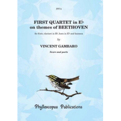 Quartet no.1 in E Flat Major on Themes of Beethoven : - Vincenzo Gambaro
