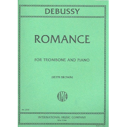 Romance for trombone and piano - Claude Achille Debussy / Arr. Keith Brown