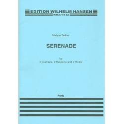 Serenade : for 2 clarinets, 2 bassoons - Matyas Seiber