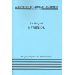 9 Friends : for accordion - Per Norgard