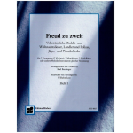 Freud zu zweit Band 1 - Volkstümliche Lieder für 2 Trompeten - Traditional / Arr. Wilhelm Lutz