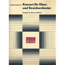 Konzert für Oboe und Streichorchester : - Friedrich Schenker