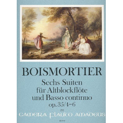 6 Suiten op.35 Band 2 (Nr.4-6) - - Joseph Bodin de Boismortier