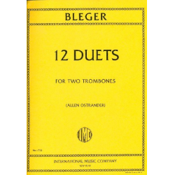 12 Duets for 2 trombones - Michael Bleger