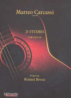 25 Studies op.60 : for guitar