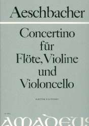 Concertino op.42 - für Flöte, - Walther Aeschbacher