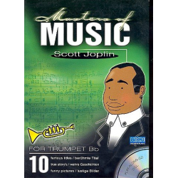 Masters of Music (+ CD) : 10 berühmte Titel - Scott Joplin