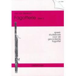 Fagotterie vol.2 : Speel-studieboek - Jan van Beekum