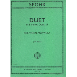 Duet in e Minor op.13 : - Friedrich Spohr