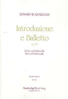 Introduzione e balletto op.35 :