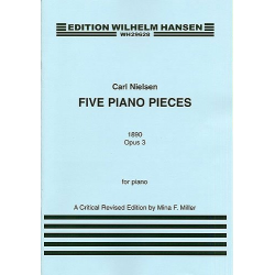 5 piano pieces op.3 - Carl Nielsen
