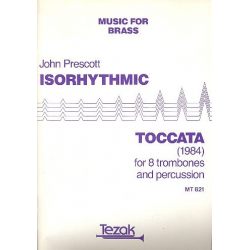 Isorhythmic Toccata : for 8 trombones - John Prescott