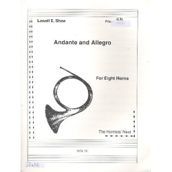 Andante and Allegro - Lowell E. Shaw