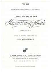 Menuett und Finale aus dem Trio - Ludwig van Beethoven / Arr. Gustav Lotterer