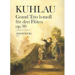 Grand Trio h-moll op.90 - für 3 Flöten - Friedrich Daniel Rudolph Kuhlau