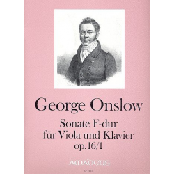 Sonate F-Dur op.16,1 - für - George Onslow
