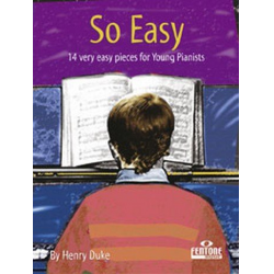 So easy : 14 very easy pieces for young - Henry Duke