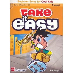 Take it easy (+CD) : for trumpet - Rik Elings