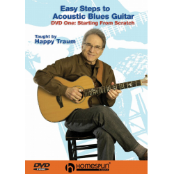 Easy Steps To Acoustic Blues Guitar - Happy Traum