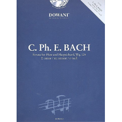 Sonate e-Moll Wq124 (+CD) : - Carl Philipp Emanuel Bach