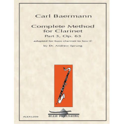 Baermann: Method Part 3 - Carl Baermann / Arr. Andrew Sprung