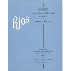 Adagio (Sonata Pathetique) - Ludwig van Beethoven / Arr. Forrest L. Buchtel