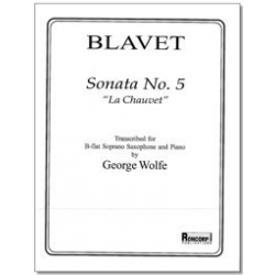 Sonata No. 5 - La Chauvet - Michel Blavet / Arr. George Wolfe