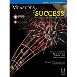 Measures Of Success Book 1 Eb Alto Saxophone Book/2Cd - Brian Balmages