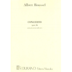 Roussel  : Concerto Op 36 2 Pianos - Albert Roussel