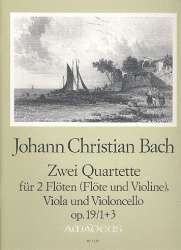 2 Quartette op.19,1 und op.19,3 - - Johann Christian Bach