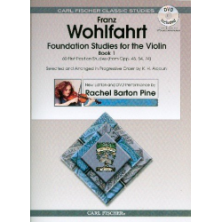 Foundation Studies vol.1 (+DVD) : - Franz Wohlfahrt
