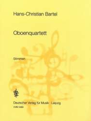 Quartett : für Oboe (Klarinette), - Hans Christian Bartel