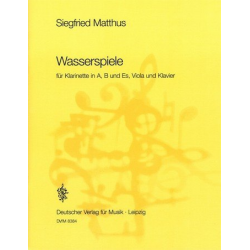 Wasserspiele - Siegfried Matthus