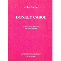 Donkey Carol : - John Rutter