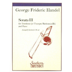 Sonata no.3 : for trombone - Georg Friedrich Händel (George Frederic Handel)