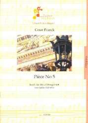 Piece no.5 : für 5 Blockflöten (SAATB) - César Franck