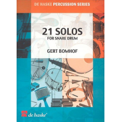 21 Solos : for snare drum - Gert Bomhof