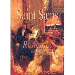 Romanze op.37 : für Flöte und Klavier - Camille Saint-Saens