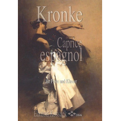 Caprice espagnol op.113,2 : für - Emil Kronke