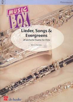 Lieder, Songs und Evergreens - 28 einfache Duette für Flöte