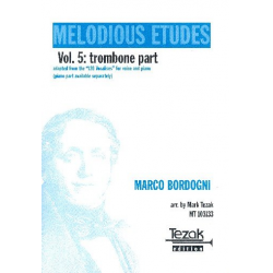 Melodious Etudes vol.5 : - Marco Bordogni