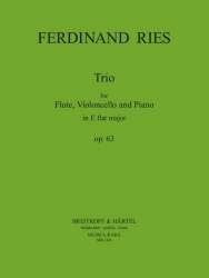 Trio op.63 : für Flöte, Violoncello - Ferdinand Ries