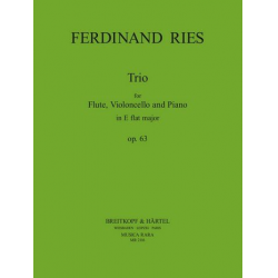 Trio op.63 : für Flöte, Violoncello - Ferdinand Ries