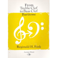 From treble to bass clef : - Reginald H. Fink