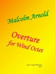 Overture : for 2 oboes, 2 clarinets, - Malcolm Arnold